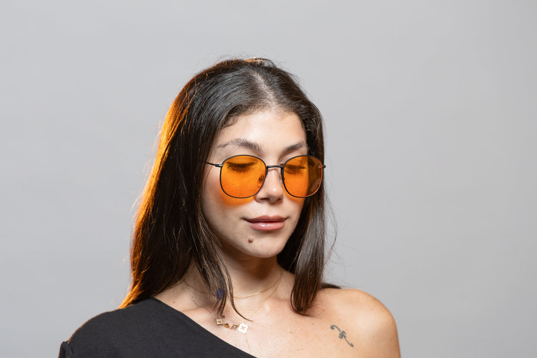 Spencer in Black & Orange