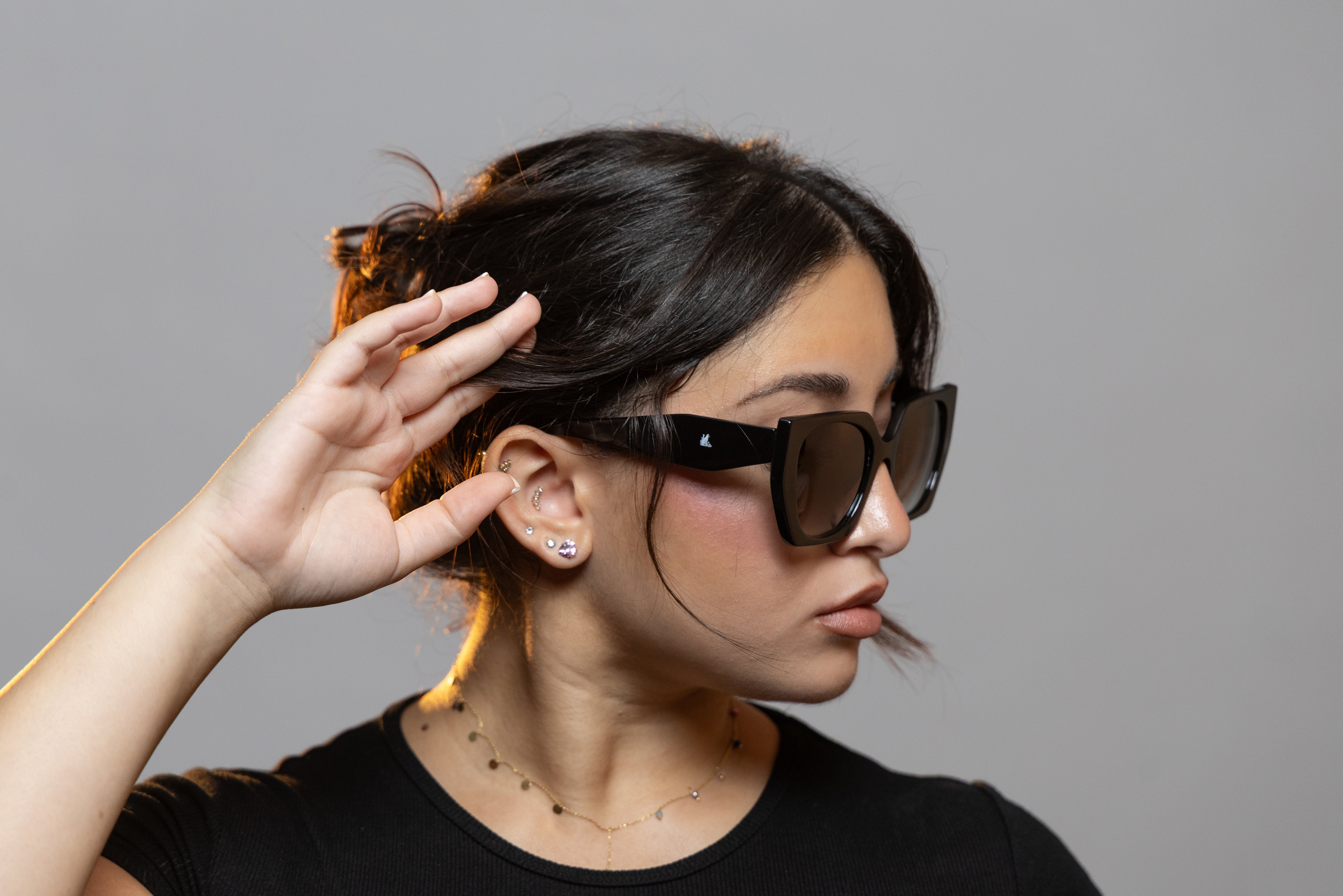 Quinn in Black on Black